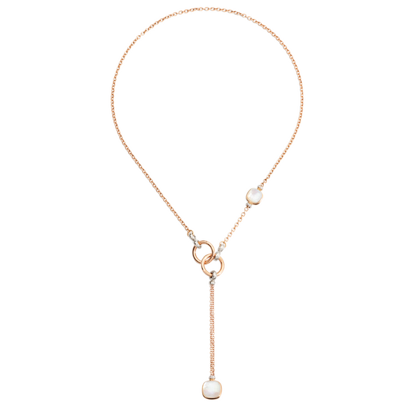 Pomellato Nudo mother-of-pearl necklace with Pendant