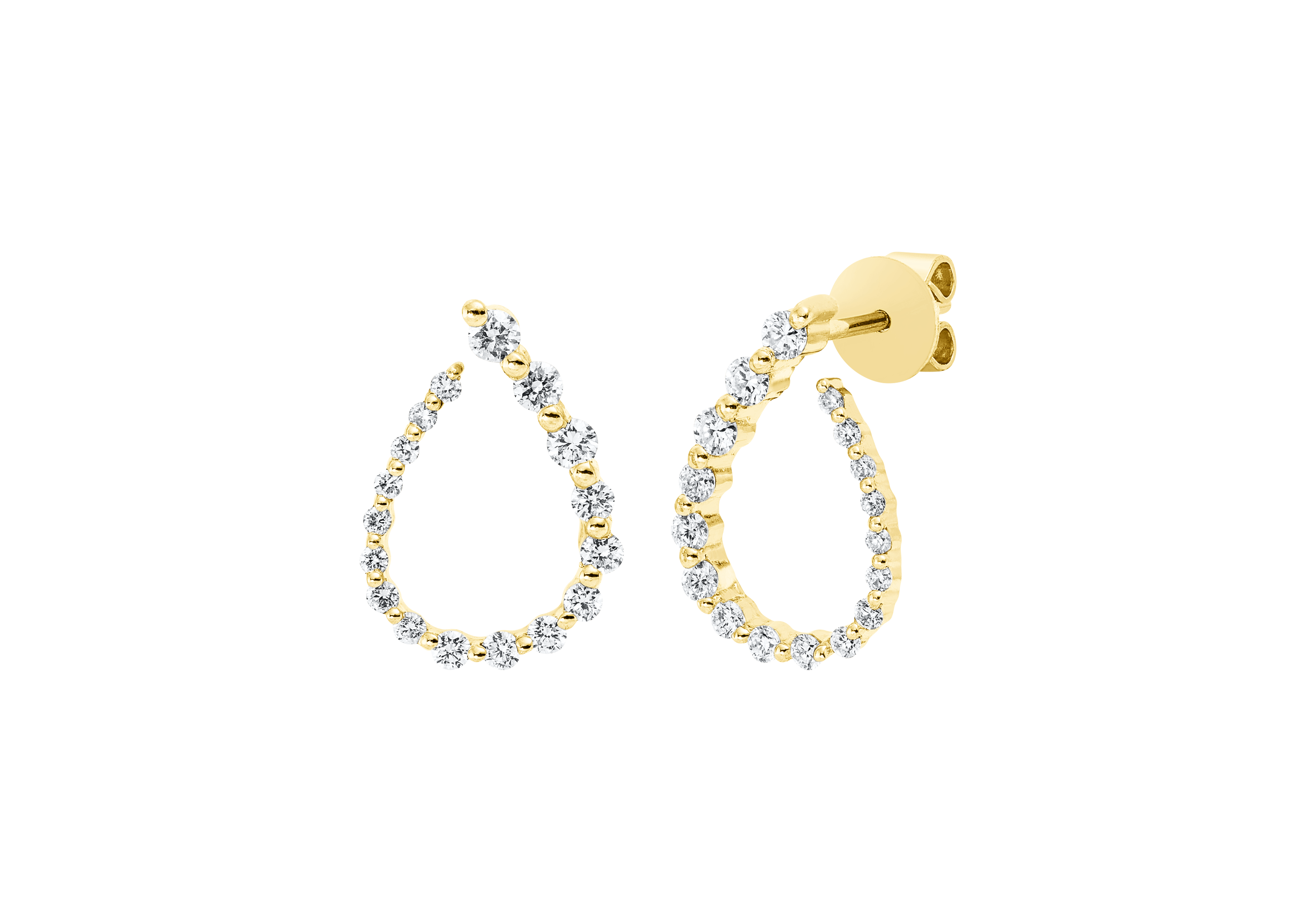 Brogle Classic diamond stud earrings Brogle Classic diamond stud earrings