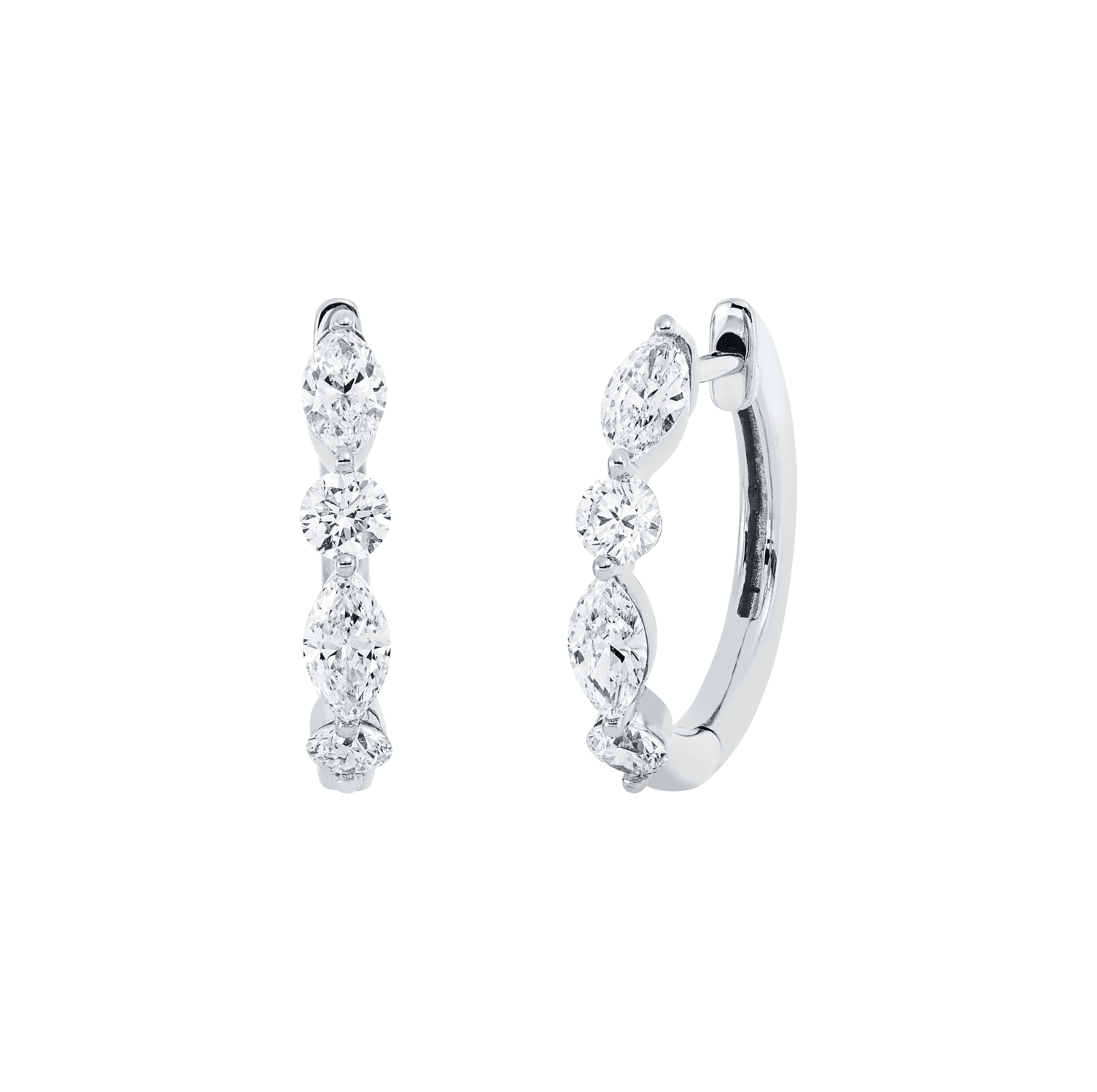 Brogle Classic Diamantcreolen