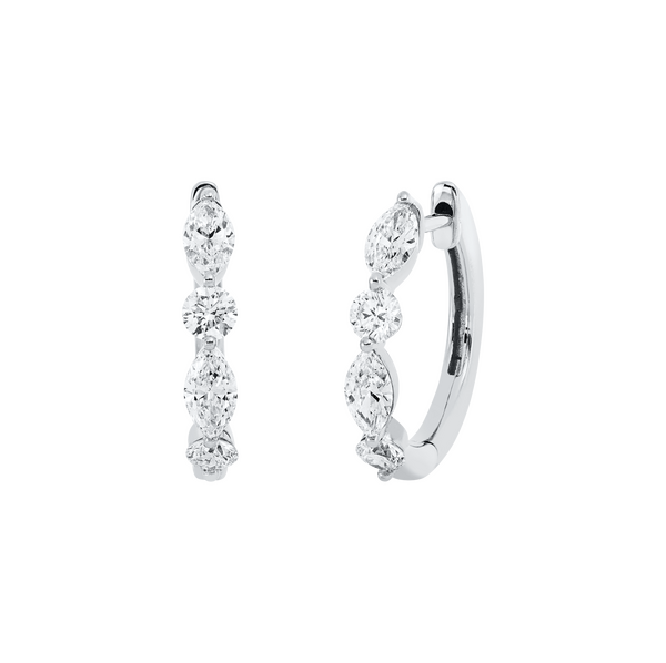 Brogle Classic Diamantcreolen