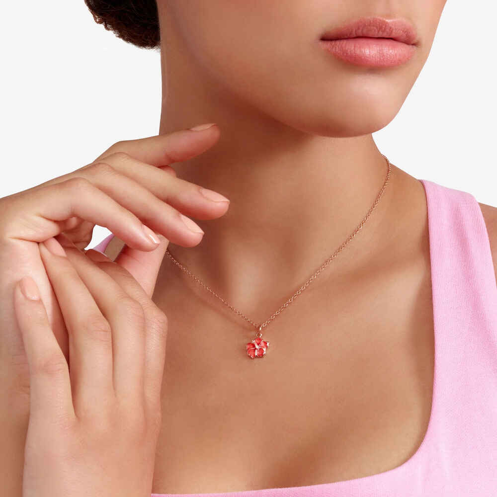 Dodo hibiscus blossom Pendant