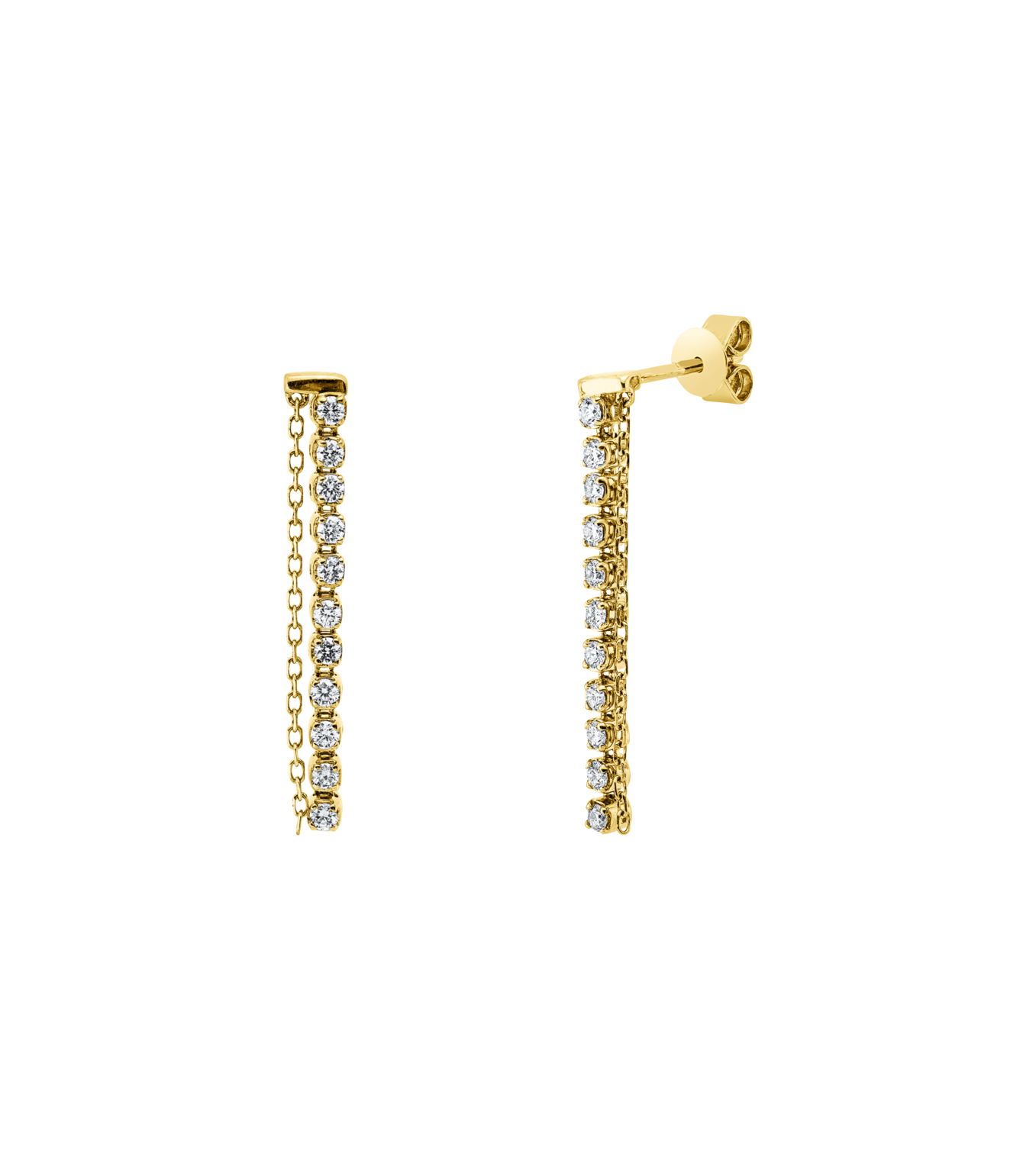 Brogle Classic diamond earrings Brogle Classic diamond earrings