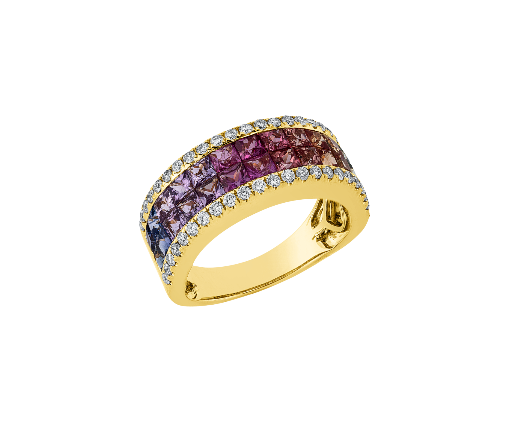 Brogle Selection sapphire ring Rainbow Brogle Selection sapphire ring Rainbow