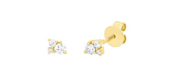Brogle Classic diamond stud earrings Brogle Classic diamond stud earrings