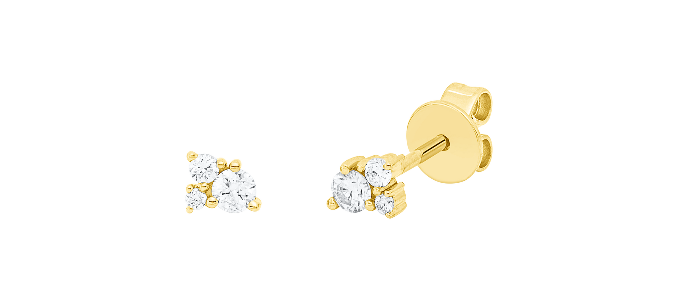 Brogle Classic diamond stud earrings Brogle Classic diamond stud earrings