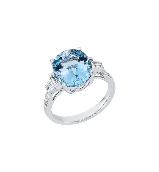 Brogle Selection aquamarine ring Brogle Selection aquamarine ring