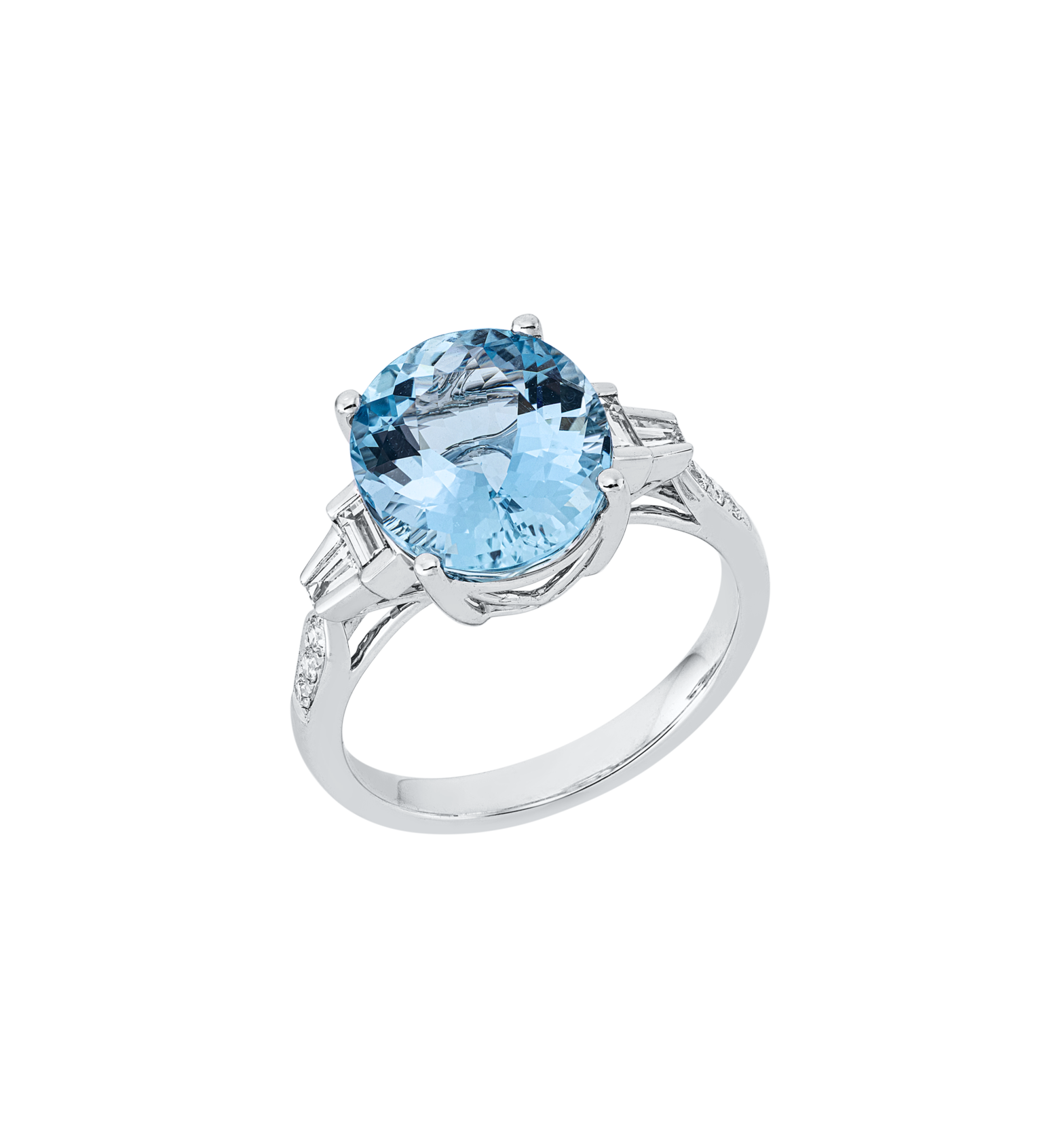 Brogle Selection aquamarine ring Brogle Selection aquamarine ring