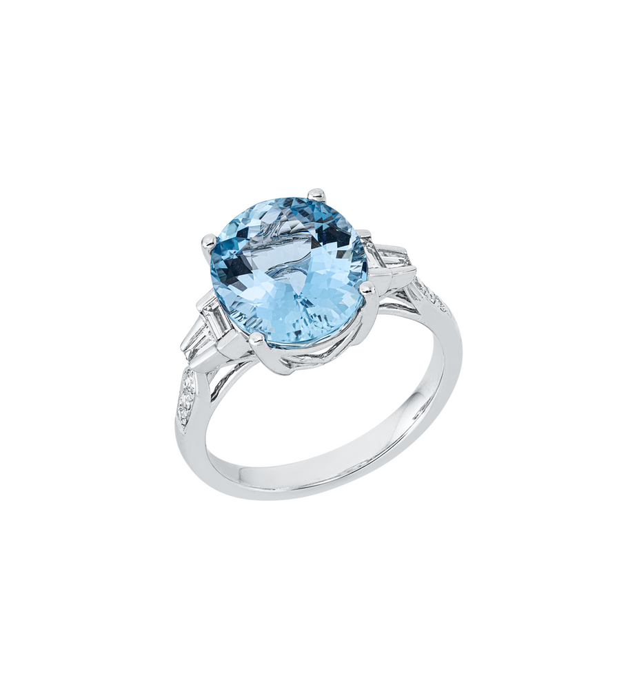 Brogle Selection aquamarine ring Brogle Selection aquamarine ring