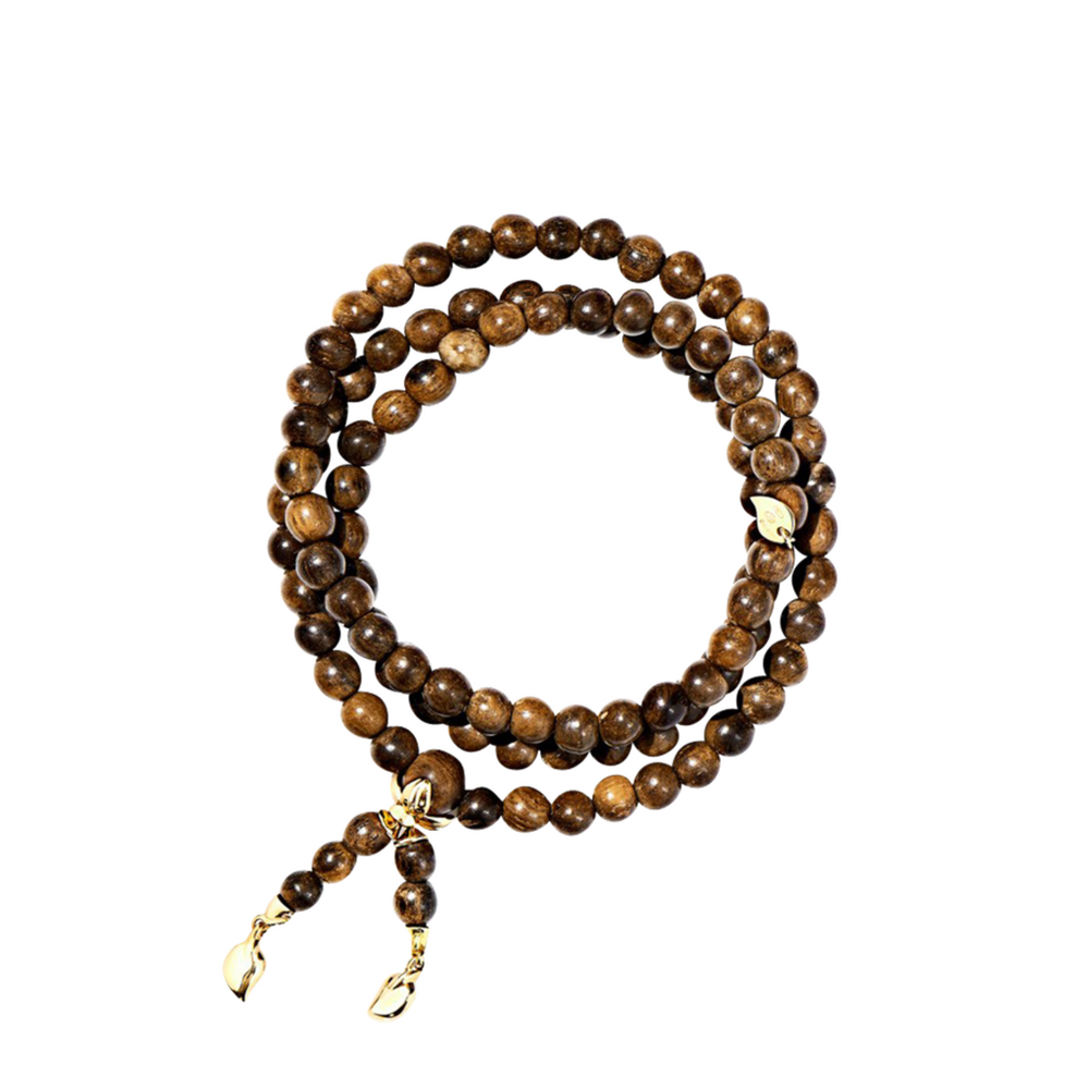 Tamara Comolli India Snakewood plain snakewood bracelet and necklace Tamara Comolli India Snakewood plain snakewood bracelet and necklace