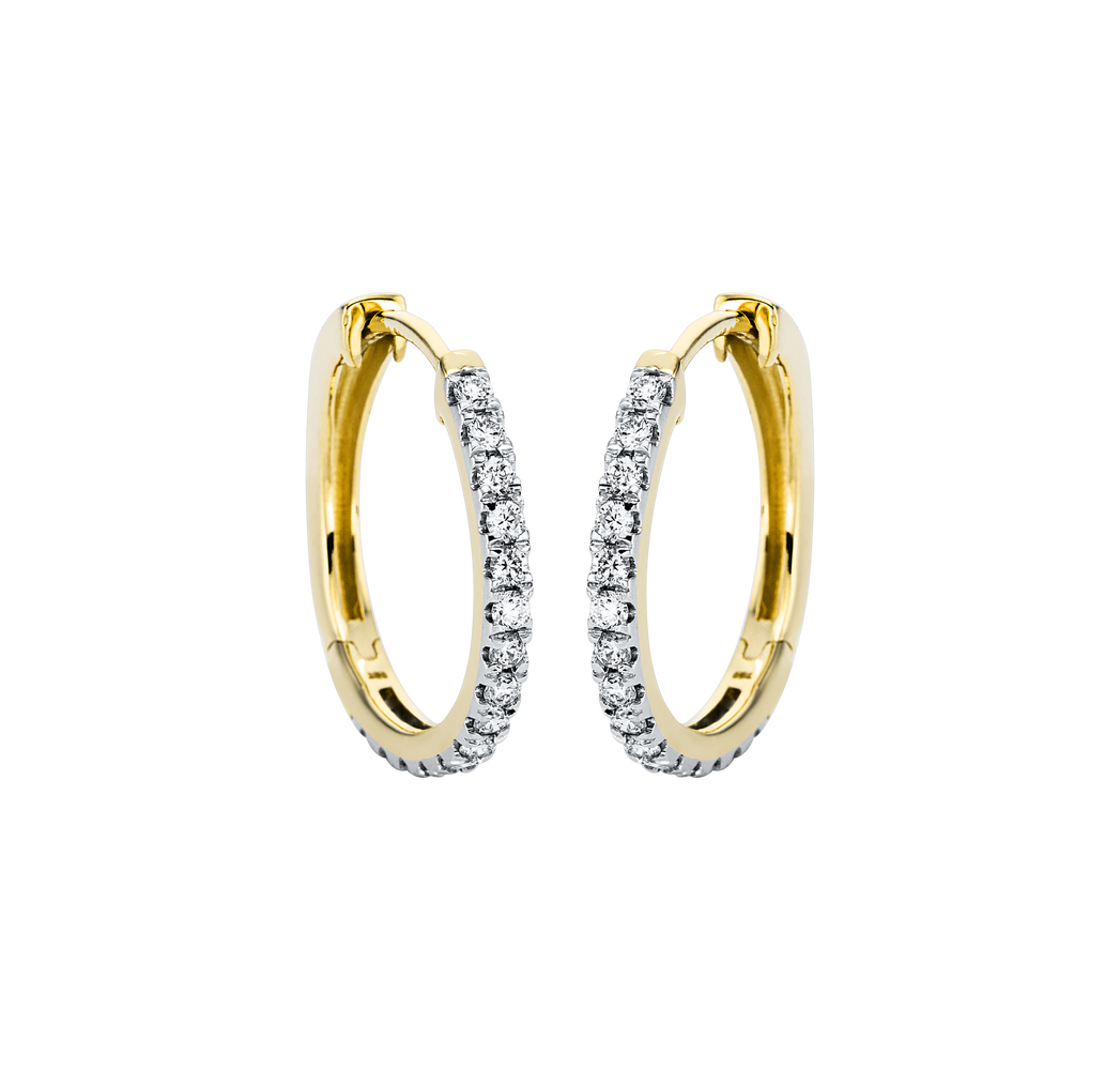 Brogle Classic Diamantcreolen Brogle Classic Diamantcreolen