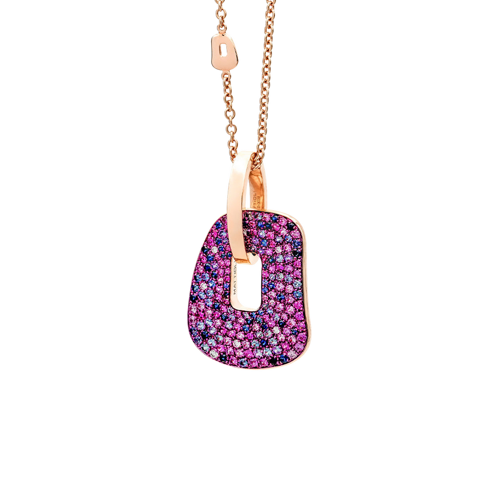 Mattioli Puzzle Unica Halskette mit Anhänger, groß Mattioli Puzzle Unica Halskette mit Anhänger, groß