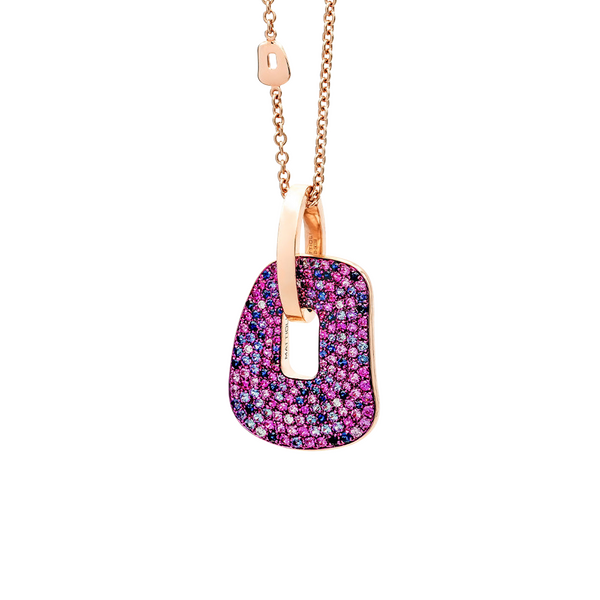 Mattioli Puzzle Unica necklace with pendant, large Mattioli Puzzle Unica necklace with pendant, large