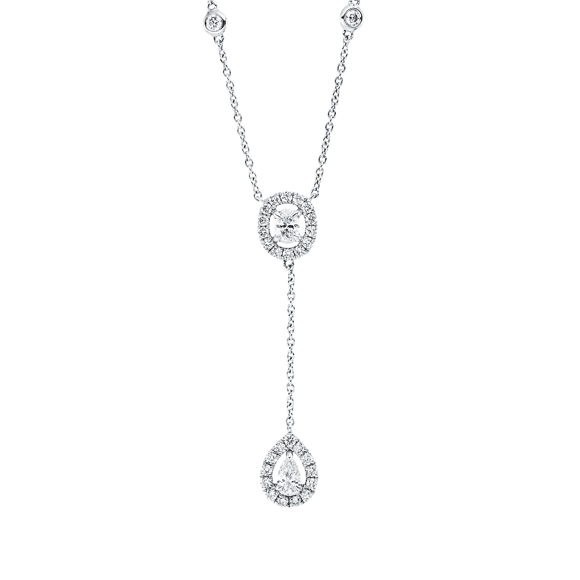 Brogle Classic necklace with diamond pendant Brogle Classic necklace with diamond pendant