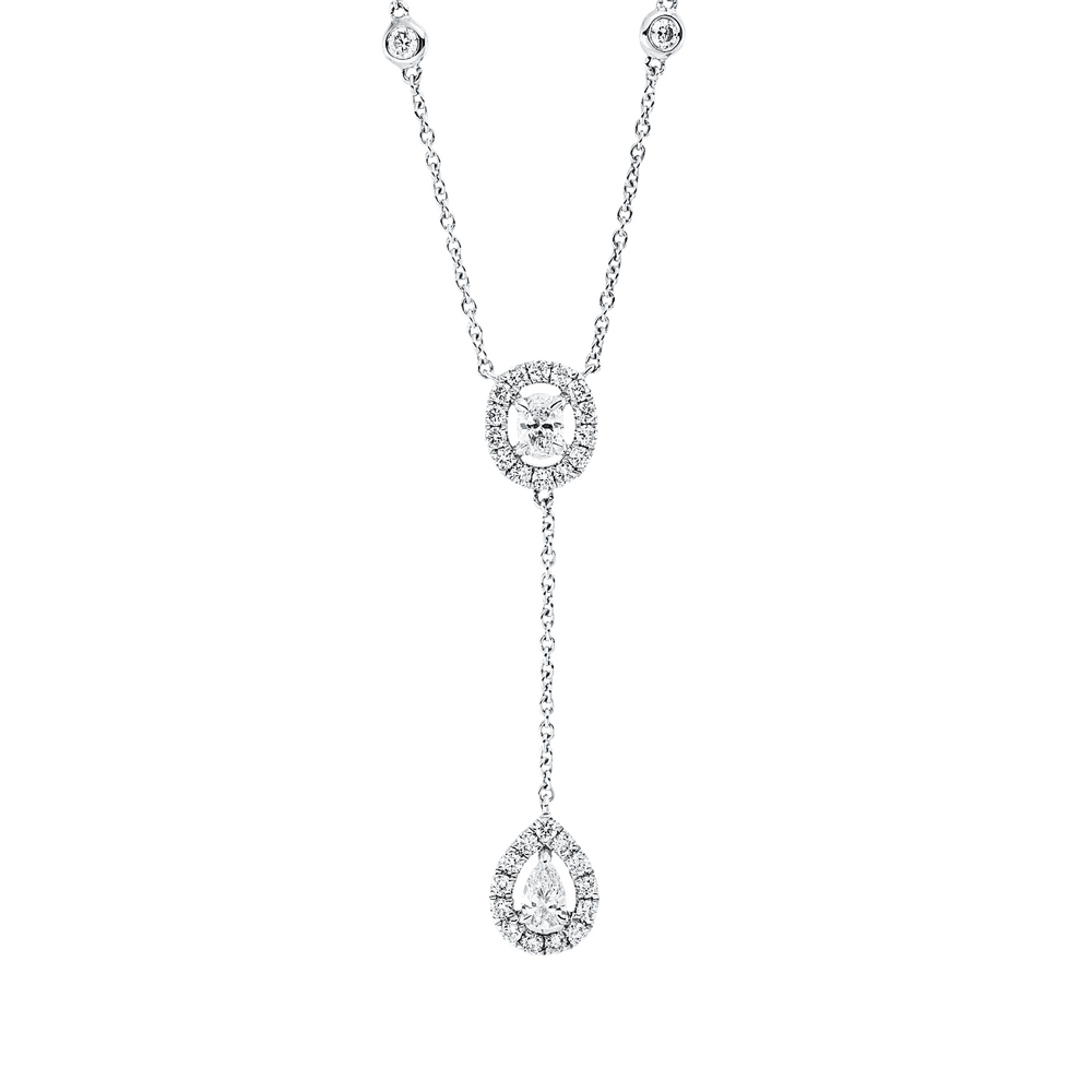 Brogle Classic necklace with diamond pendant Brogle Classic necklace with diamond pendant