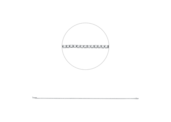 Brogle Classic tennis bracelet