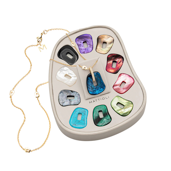 Mattioli Puzzle necklace box, medium size with 11 puzzles Mattioli Puzzle necklace box, medium size with 11 puzzles