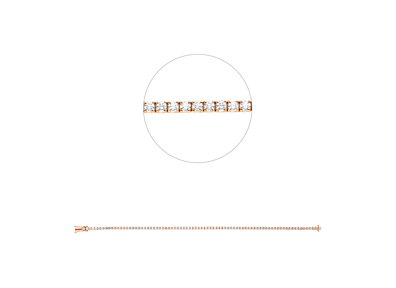 Brogle Selection Tennisarmband Brogle Selection Tennisarmband