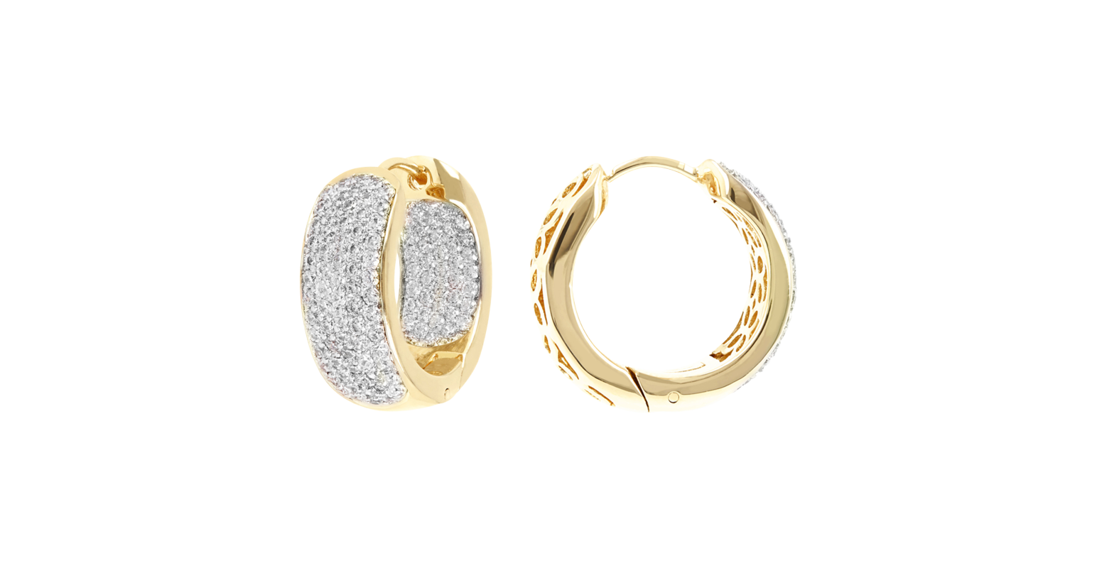 Bronzallure Golden Creolen Bronzallure Golden Creolen