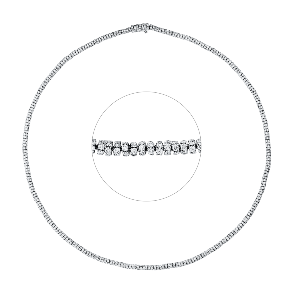 Brogle Selection tennis necklace