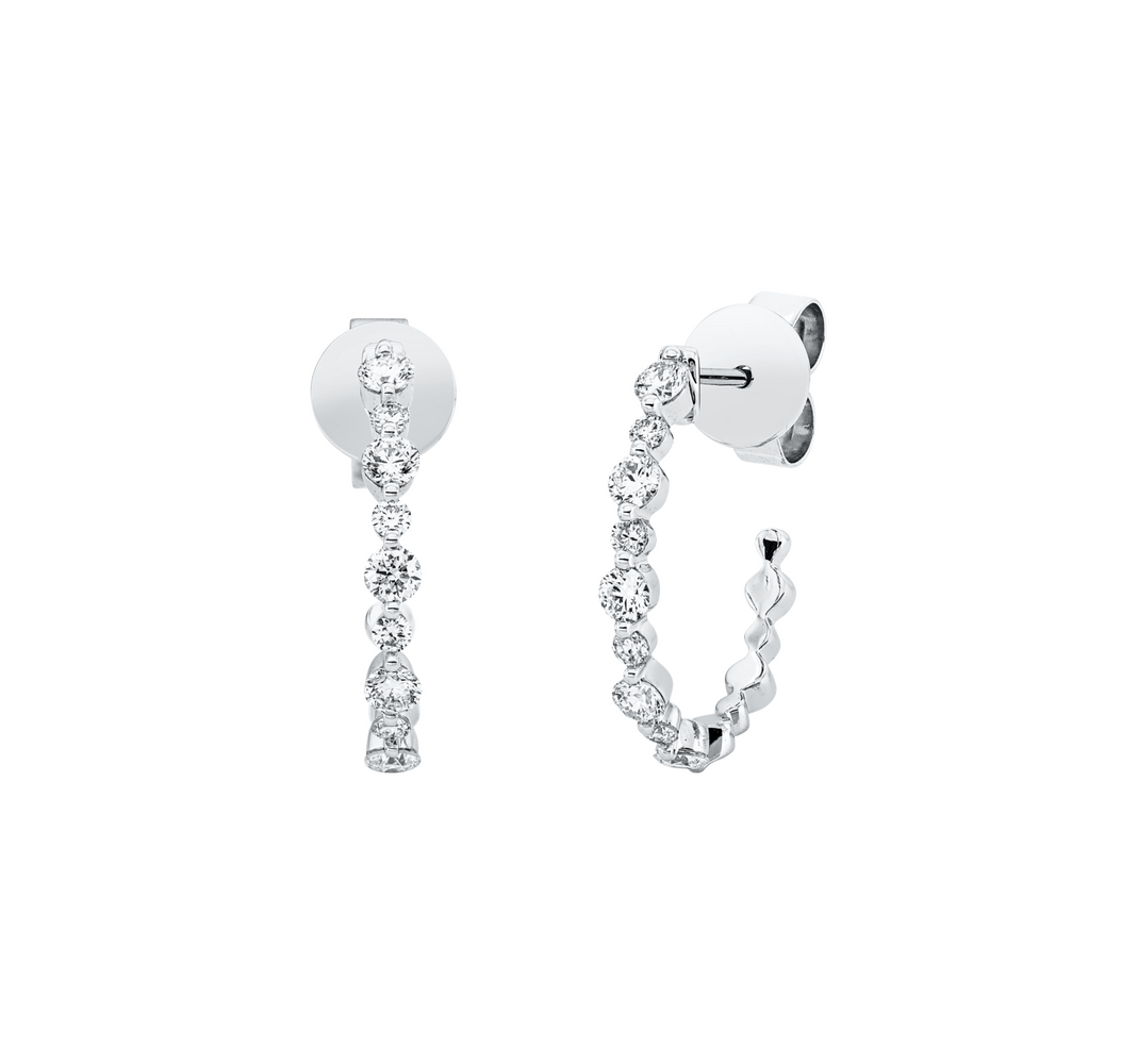 Brogle Classic diamond stud earrings
