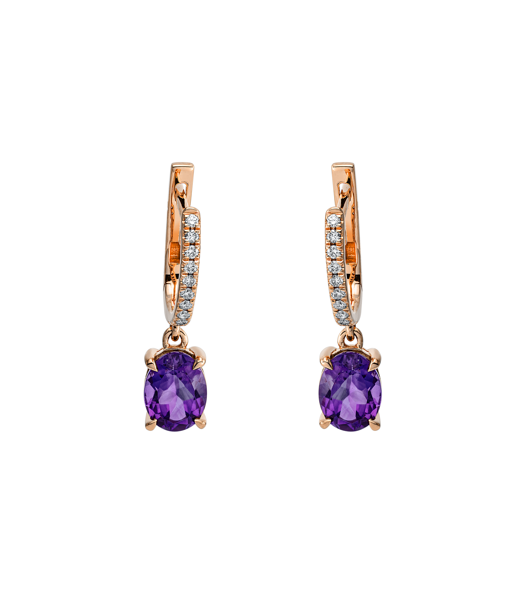 Brogle Classic Amethystohrhänger Brogle Classic Amethystohrhänger