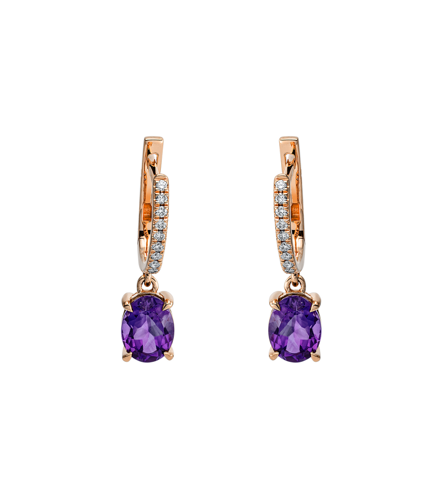 Brogle Classic Amethystohrhänger Brogle Classic Amethystohrhänger