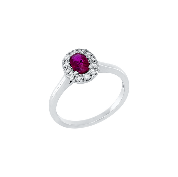 Brogle Classic ruby ring