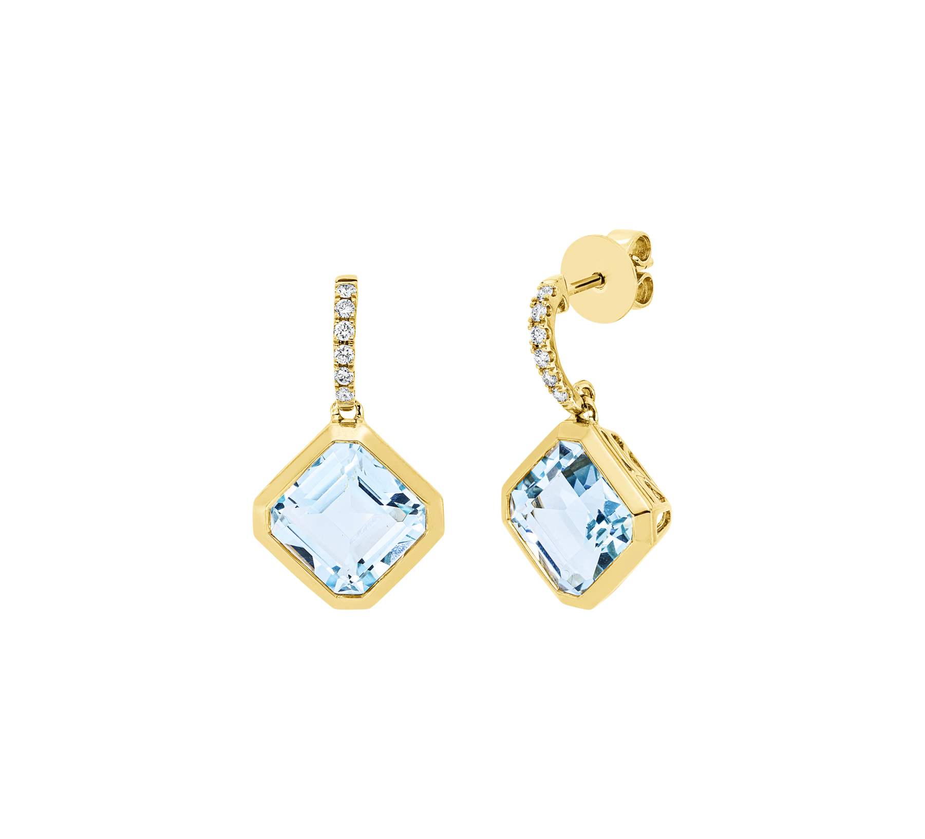 Brogle Classic Sky-Topaohrhänger Brogle Classic Sky-Topaohrhänger