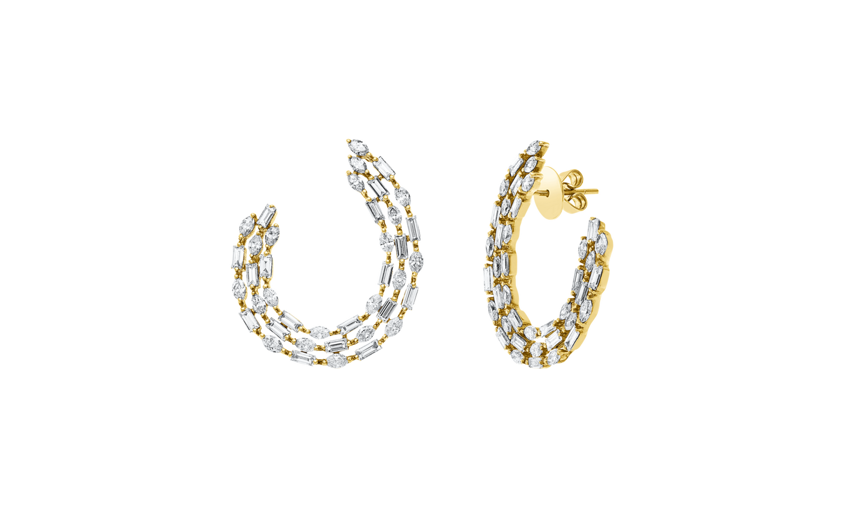 Brogle Selection diamond stud earrings Brogle Selection diamond stud earrings