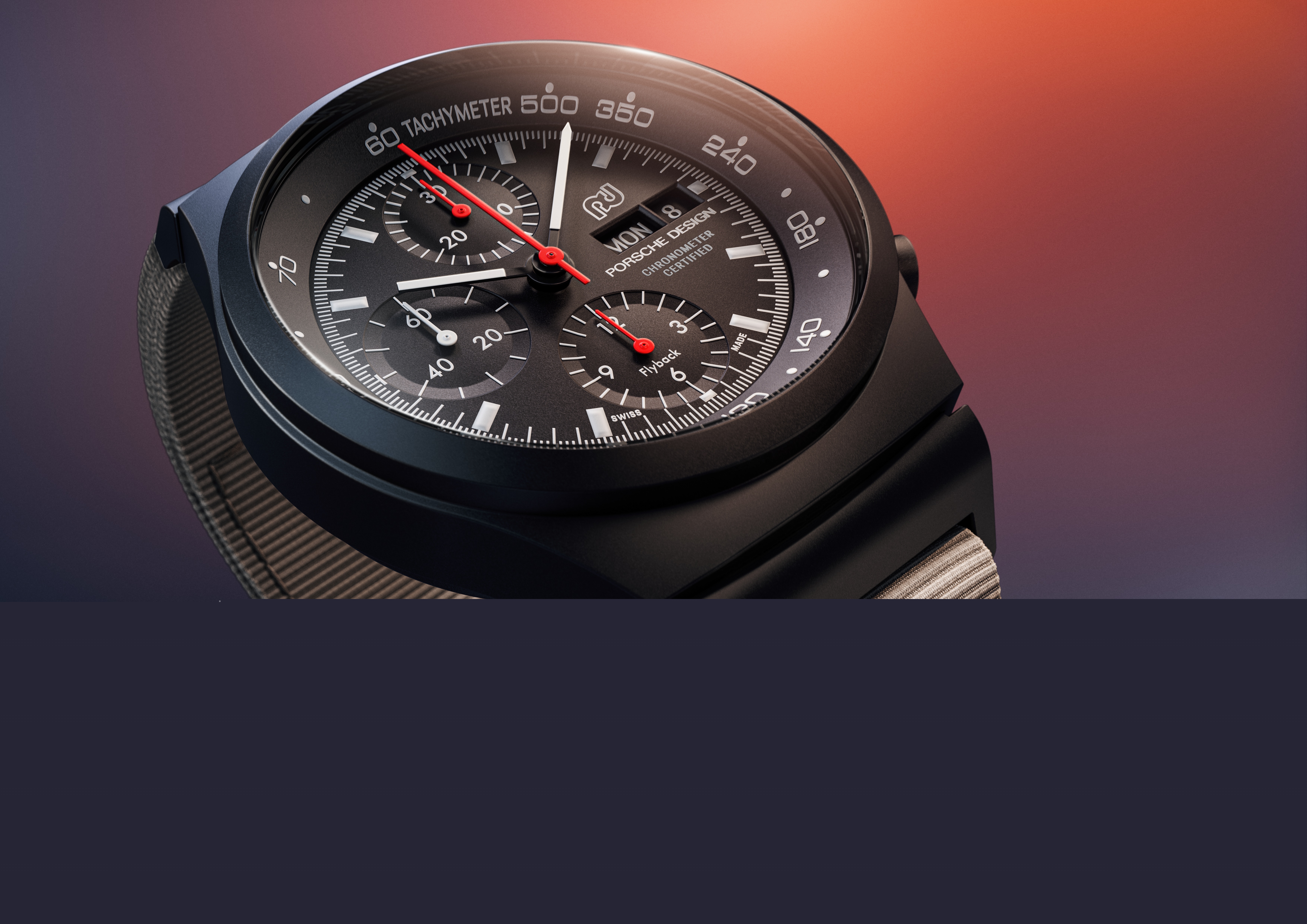 Porsche Design Chronograph 1 - 50 Years 911 Turbo Edition 40mm