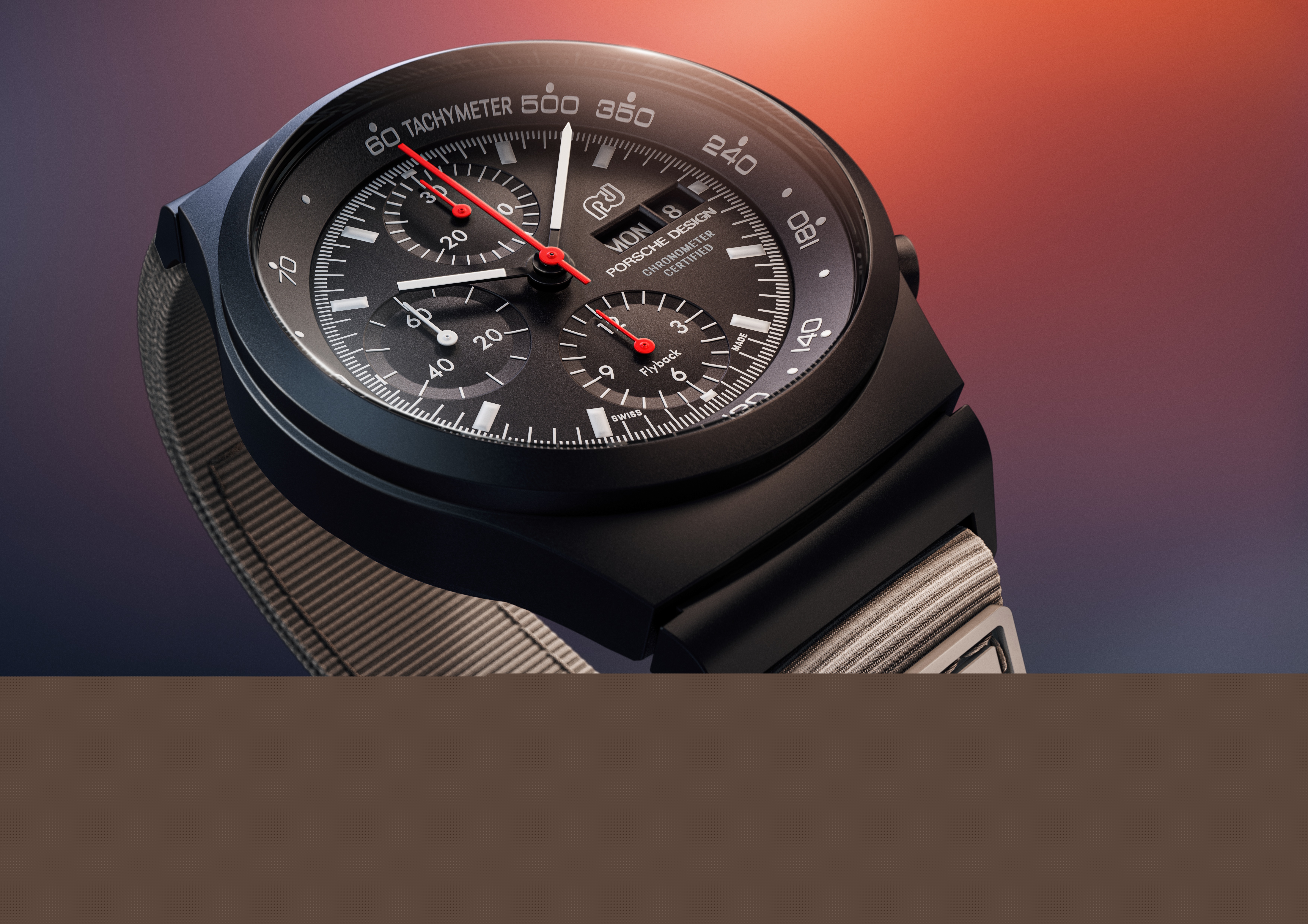 Porsche Design Chronograph 1 - 50 Years 911 Turbo Edition 40mm