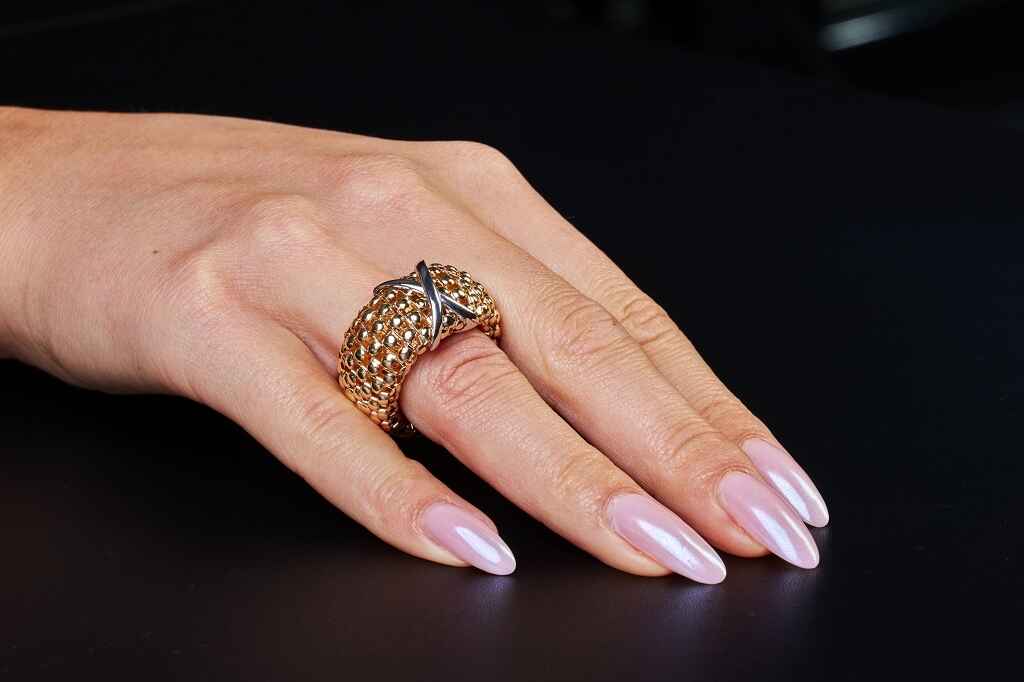 Brogle Classic Bicolor Goldring flexibel 14mm