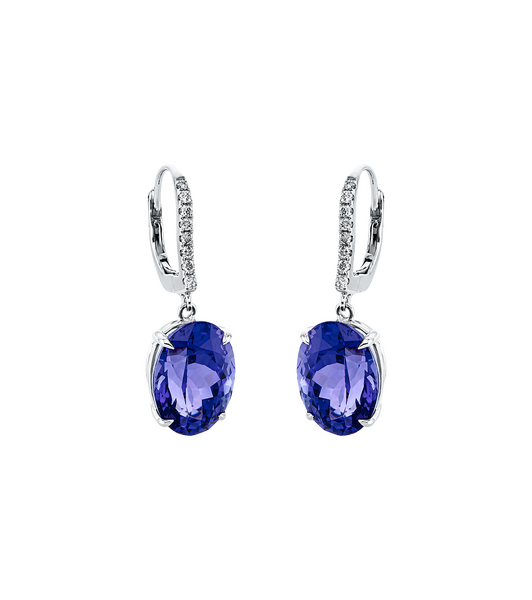 Brogle Selection tanzanite earrings Brogle Selection tanzanite earrings