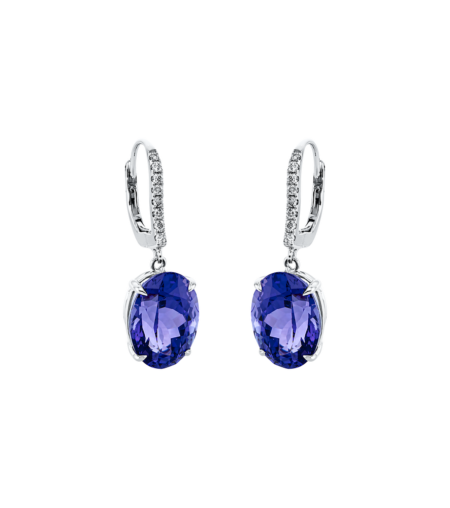 Brogle Selection tanzanite earrings Brogle Selection tanzanite earrings
