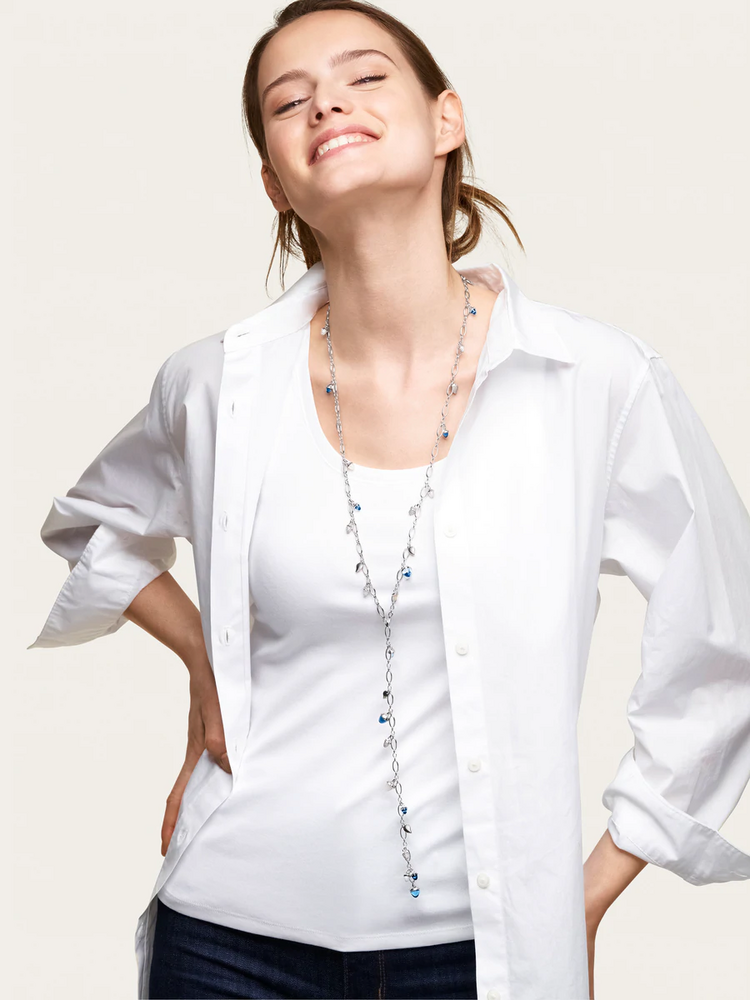 Tamara Comolli long MIKADO Ocean necklace with pendant