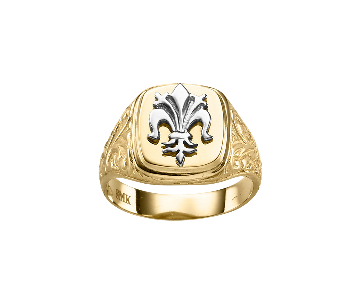 Brogle Classic Bicolor Gold Ring