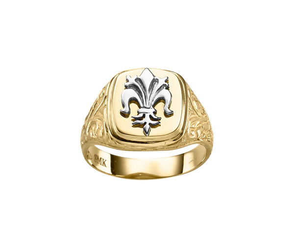 Brogle Classic Bicolor Gold Ring