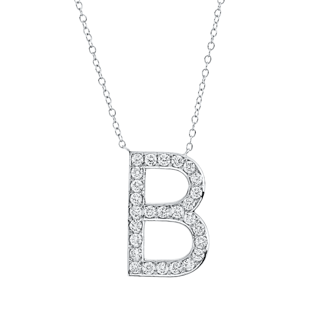 Brogle Classic Kette mit Diamantbuchstaben G Brogle Classic Kette mit Diamantbuchstaben G