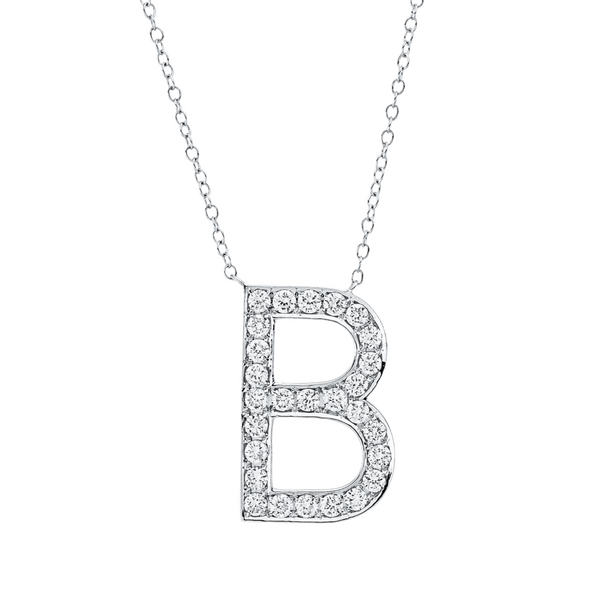 Brogle Classic Kette mit Diamantbuchstaben G Brogle Classic Kette mit Diamantbuchstaben G
