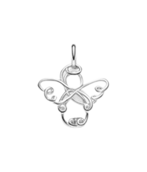 Brogle Classic angel pendant in gold Brogle Classic angel pendant in gold