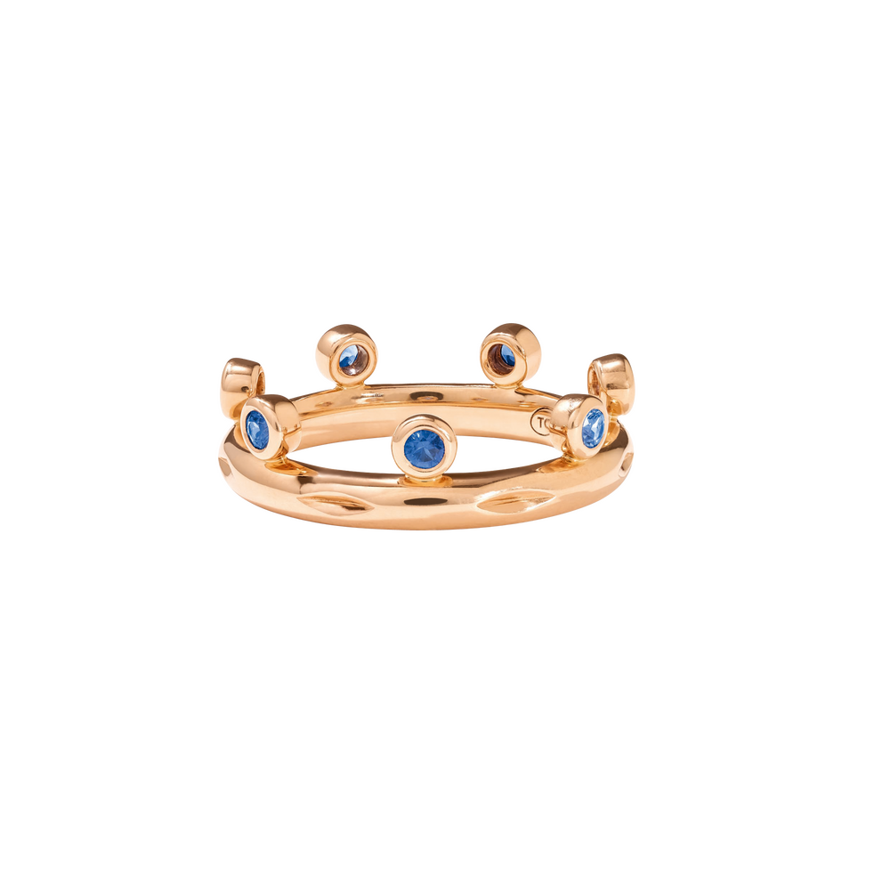 Tamara Comolli Gypsy Crown Brilliant Cut Ocean Ring