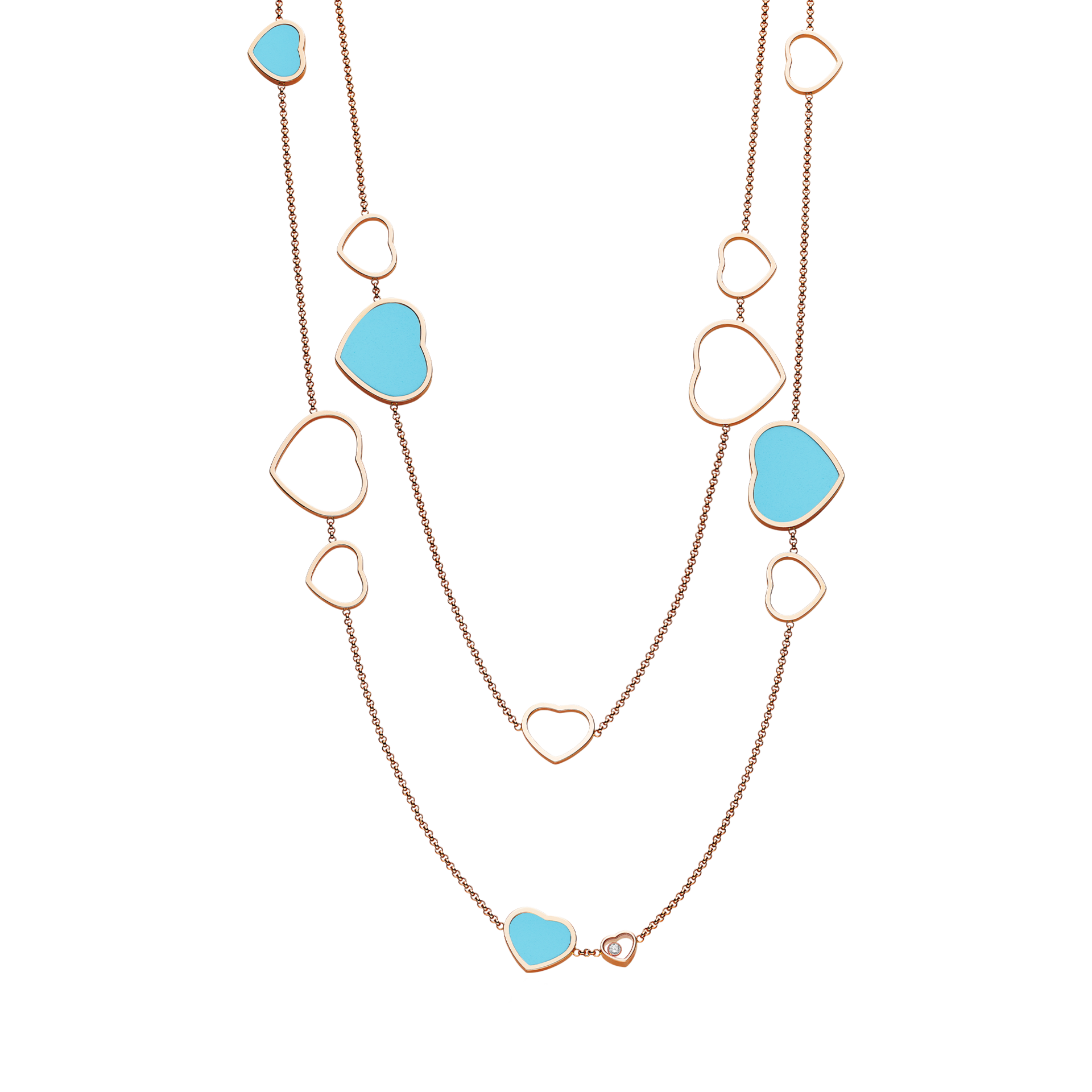 Chopard Happy Hearts Necklace with Pendant Chopard Happy Hearts Necklace with Pendant