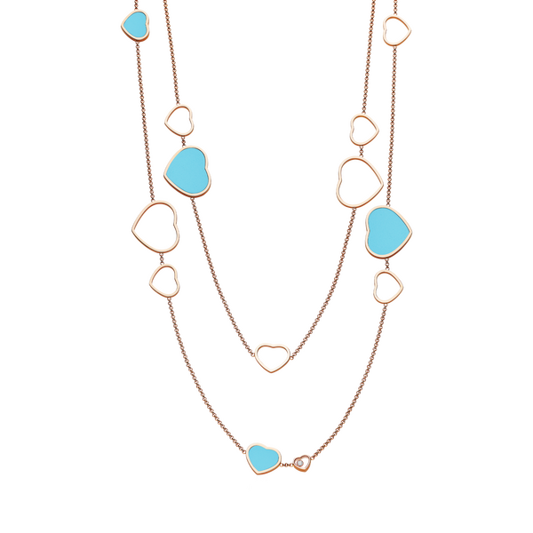 Chopard Happy Hearts Halskette mit Anhänger Chopard Happy Hearts Halskette mit Anhänger