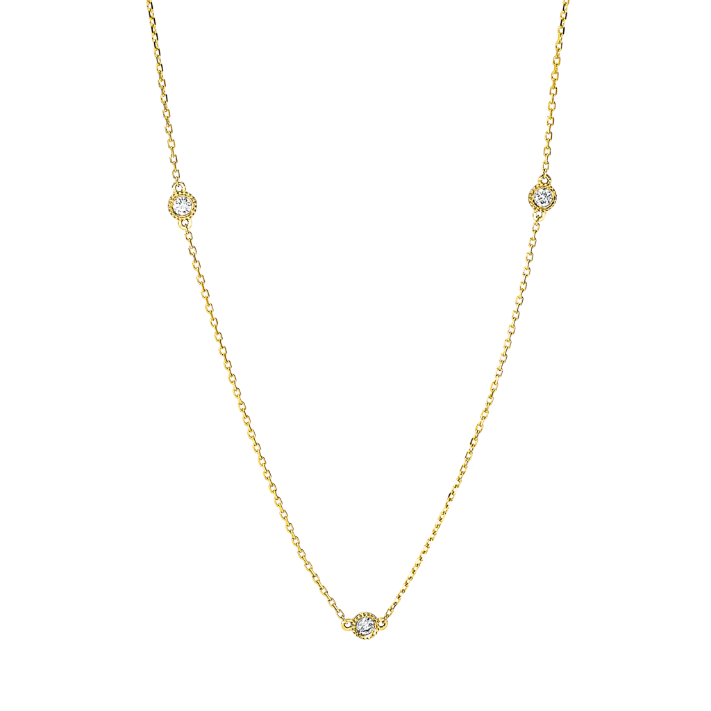 Brogle Classic necklace with diamond pendant Brogle Classic necklace with diamond pendant