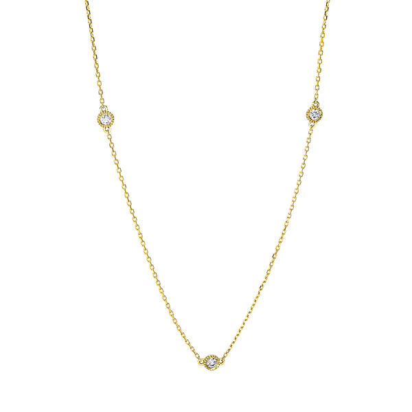 Brogle Classic necklace with diamond pendant Brogle Classic necklace with diamond pendant