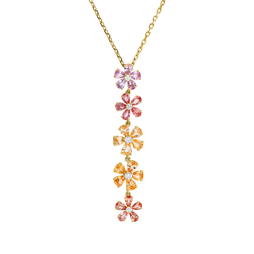 Brogle Selection necklace with sapphire pendant