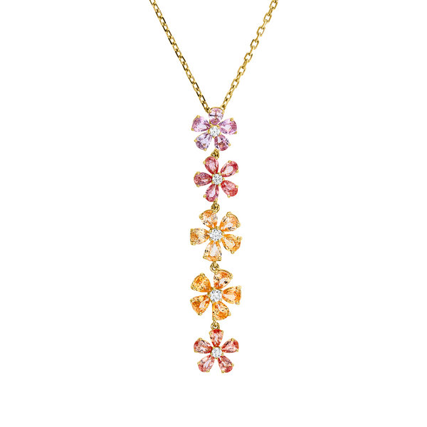 Brogle Selection necklace with sapphire pendant