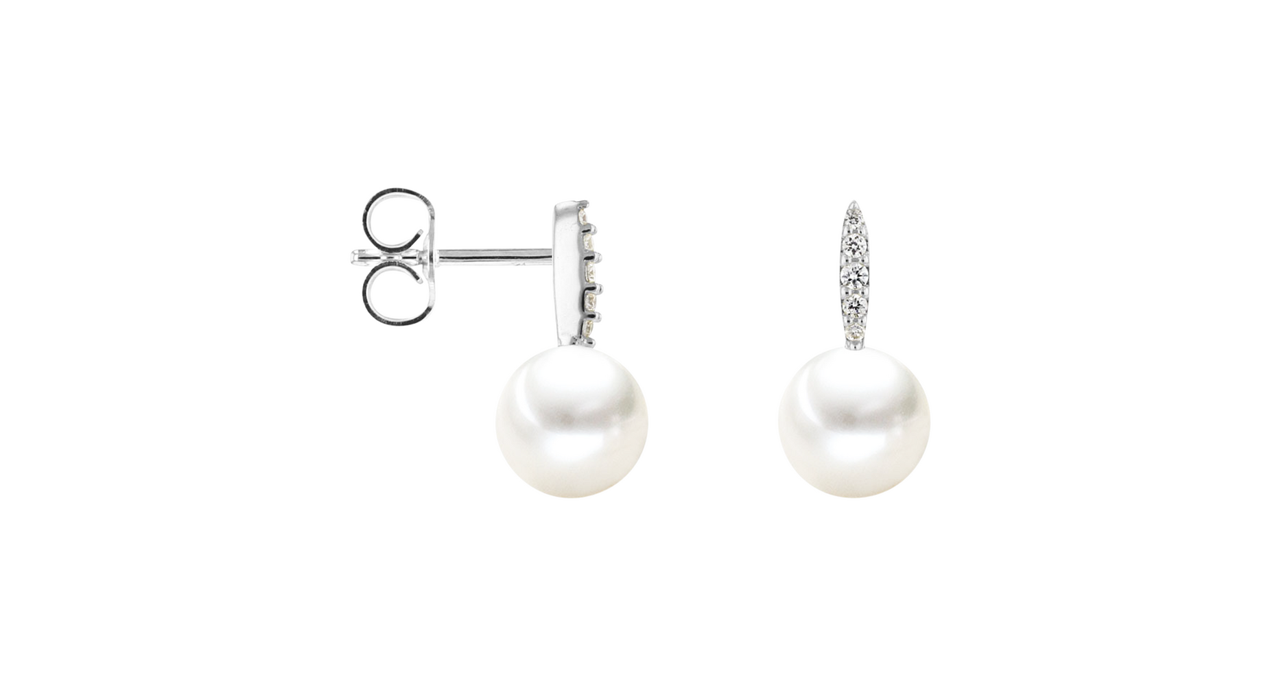 Brogle Classic freshwater pearl stud earrings Brogle Classic freshwater pearl stud earrings