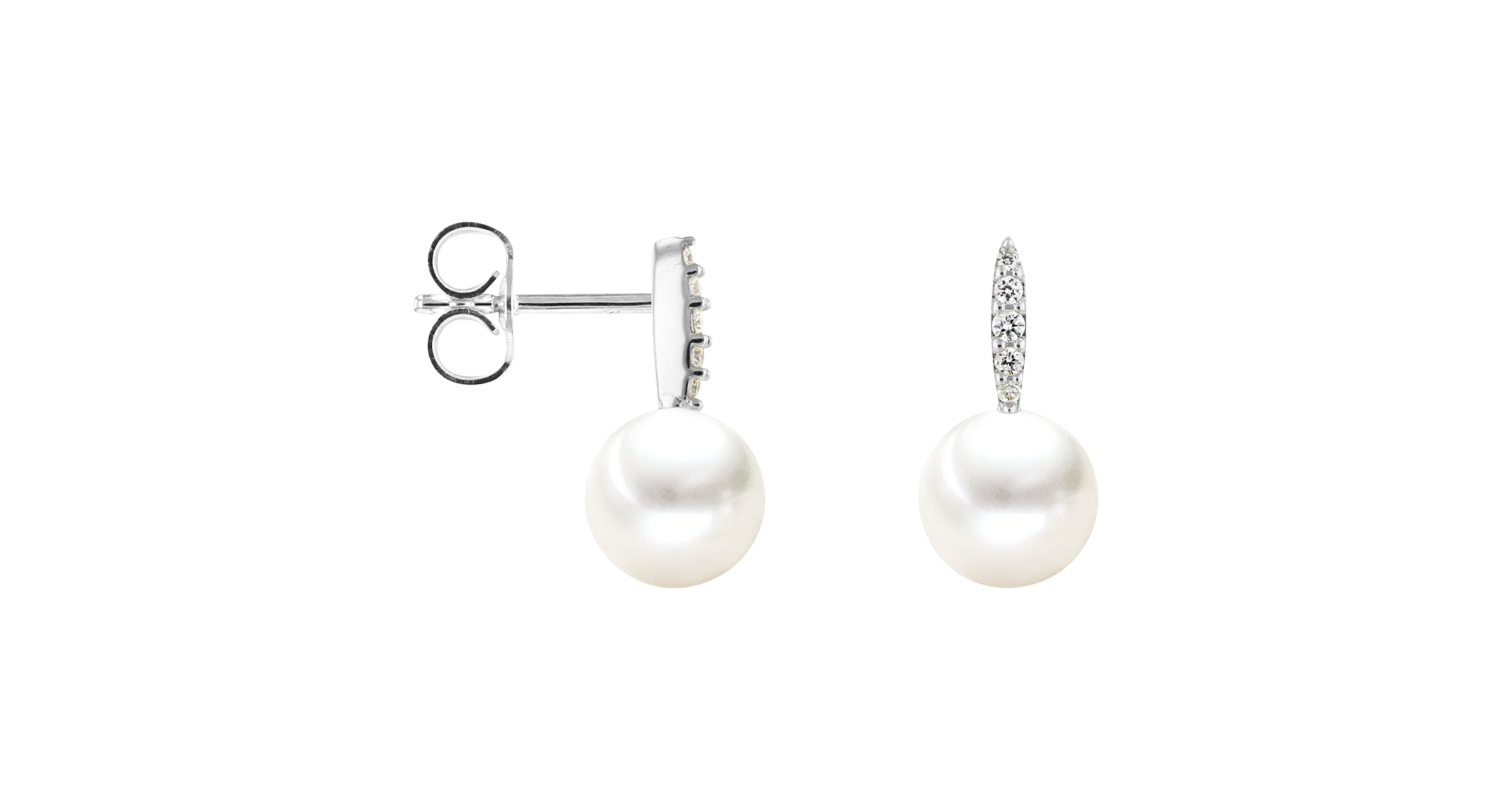 Brogle Classic freshwater pearl stud earrings Brogle Classic freshwater pearl stud earrings