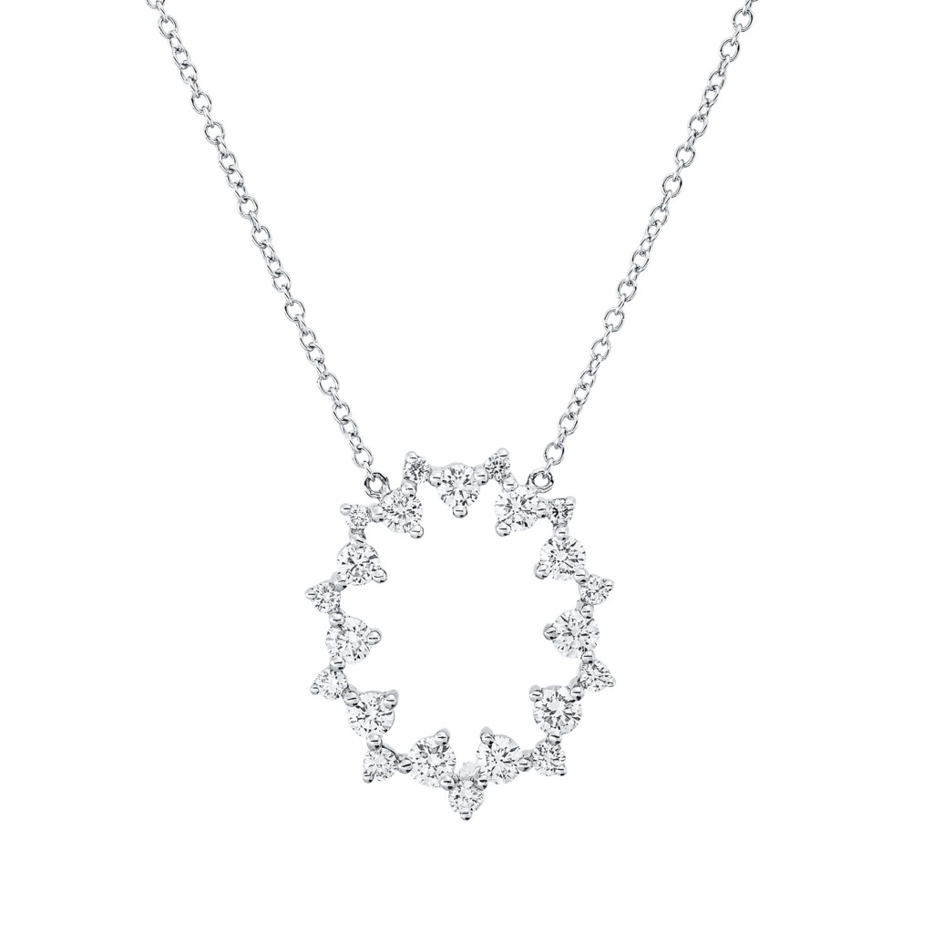 Brogle Selection Kette mit Diamantanhänger